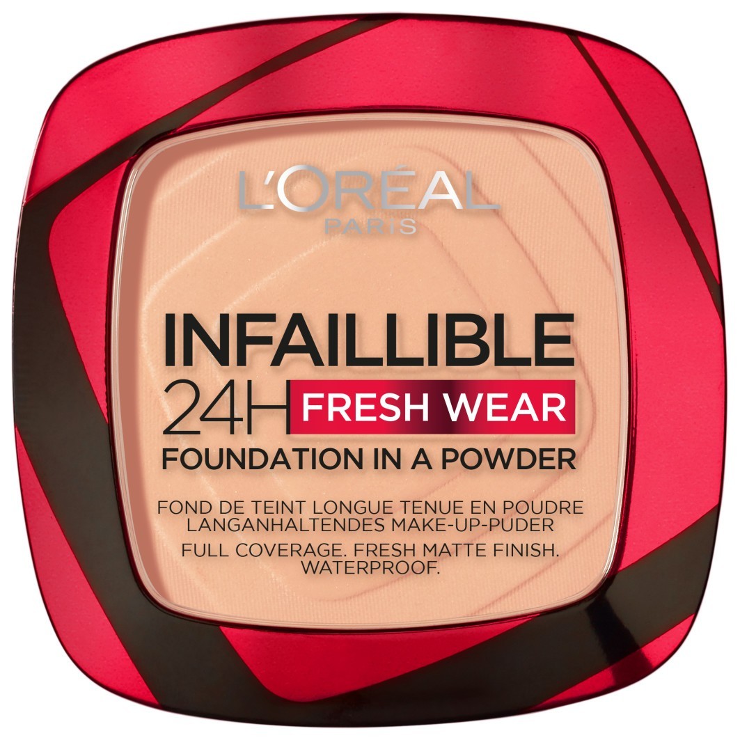 

Тональный крем для лица infaillible 24h fresh wear make-up-puder Loreal Paris, 245 - golden honey, вес 9 гр.