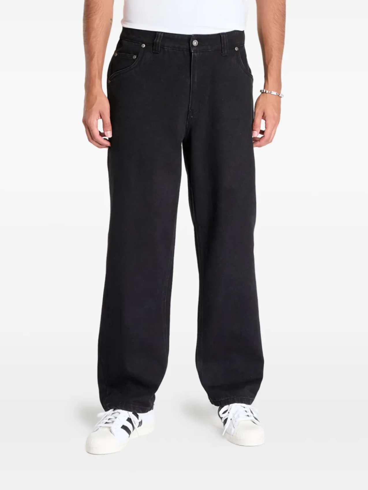 

Джинсы свободного кроя dime, черный