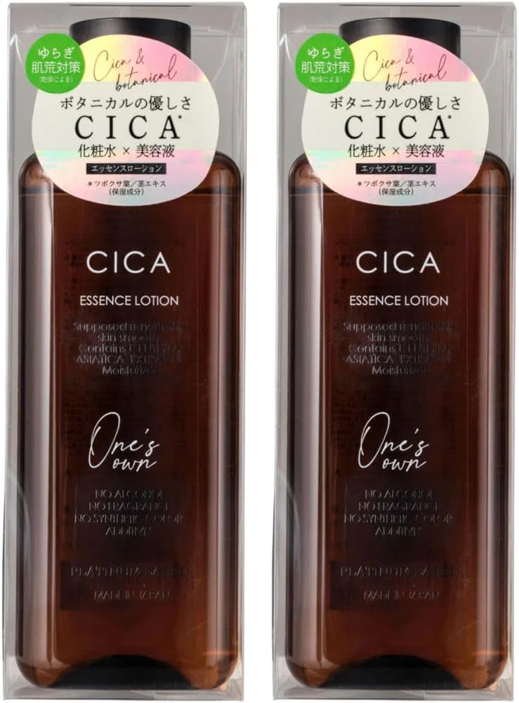 Набор Essence — Лосьон для лица с CICA, WONZU, набор 2 шт., 195 мл