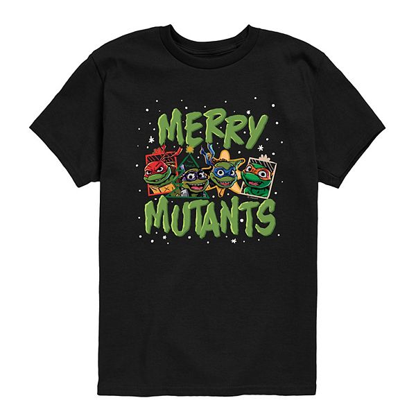 

Футболка с принтом Teenage Mutant Ninja Turtles Merry Mutants для мальчиков Licensed Character, Black