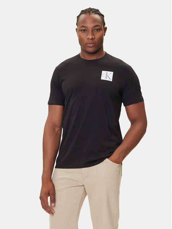

Футболка regular fit Gradient Monogram LV04RC859G Calvin Klein Jeans, чёрный