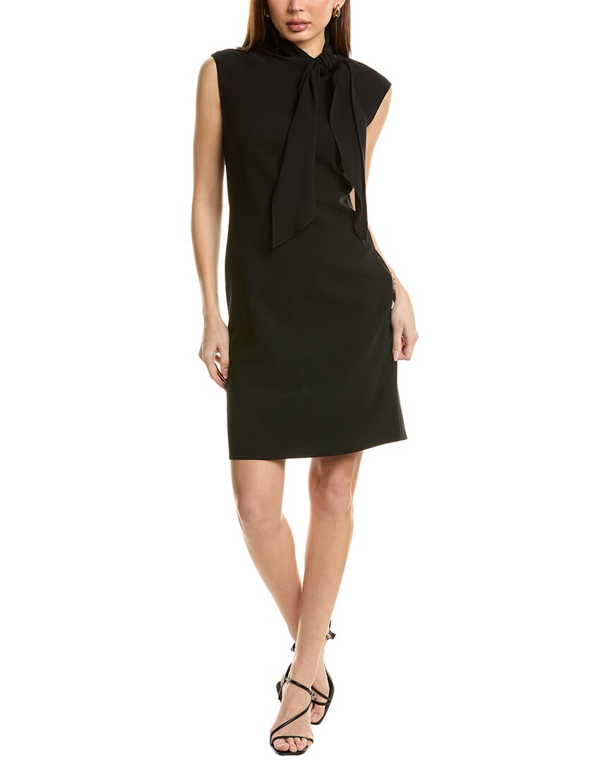 

Lafayette 148 New York Платье-футляр с галстуком, черный