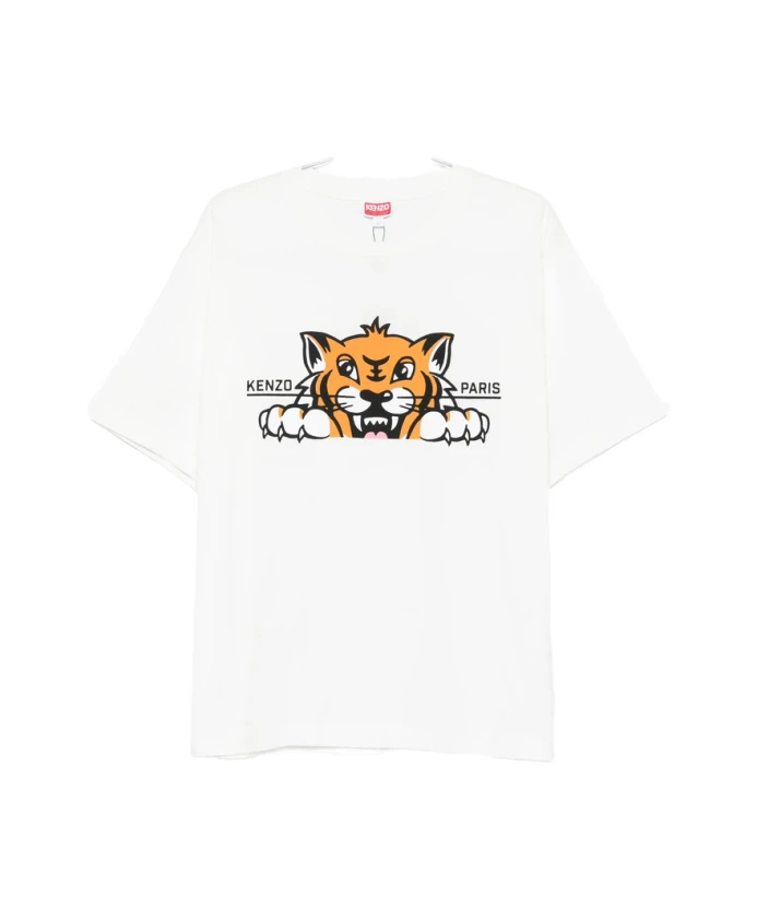 

Стильная футболка ff65ts4514sg 02 Kenzo, белый