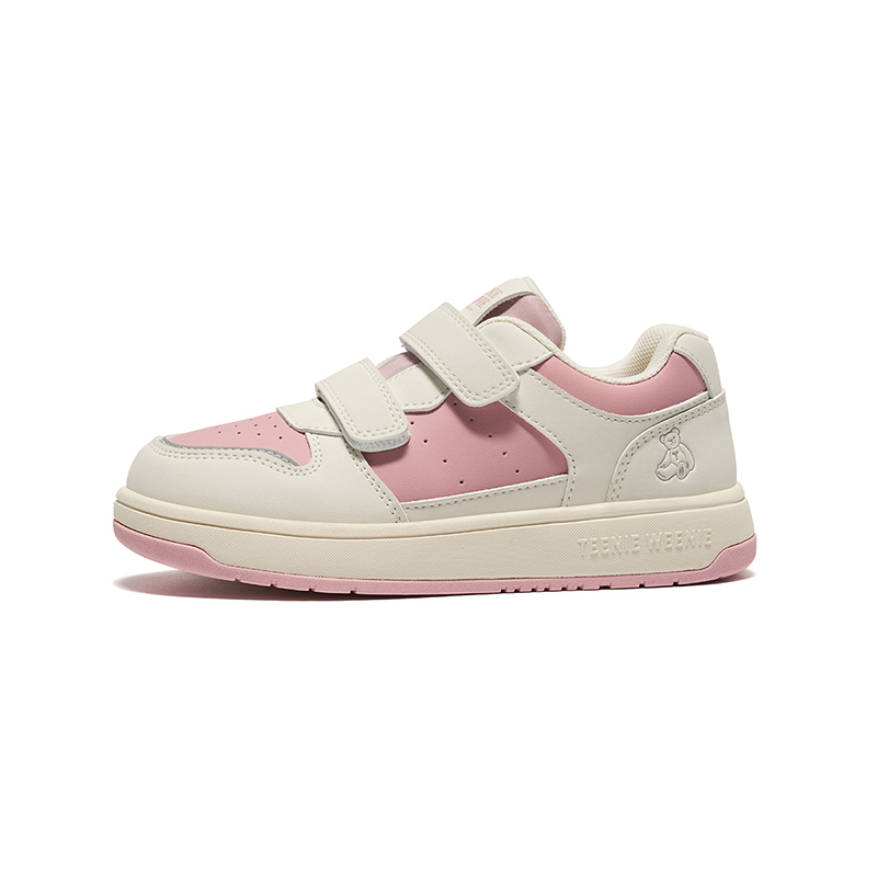 

Модные нескользящие износостойкие низкие детские кроссовки для скейтбординга для подростков Teenie Weenie, розовый