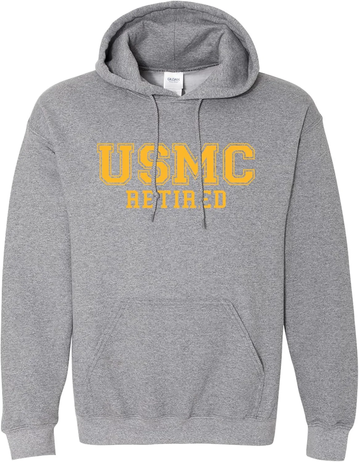 

Толстовка с капюшоном zerogravitee USMC Retired GOLD logo