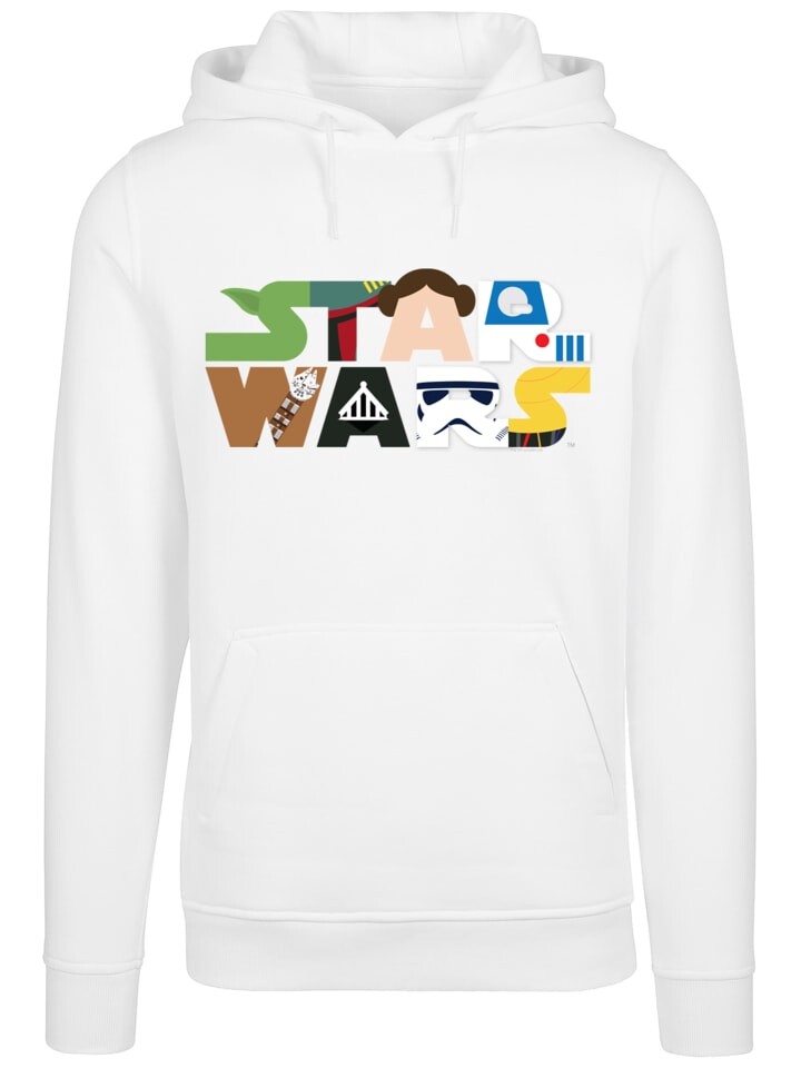 

Пуловер F4NT4STIC Star Wars Character Logo, белый