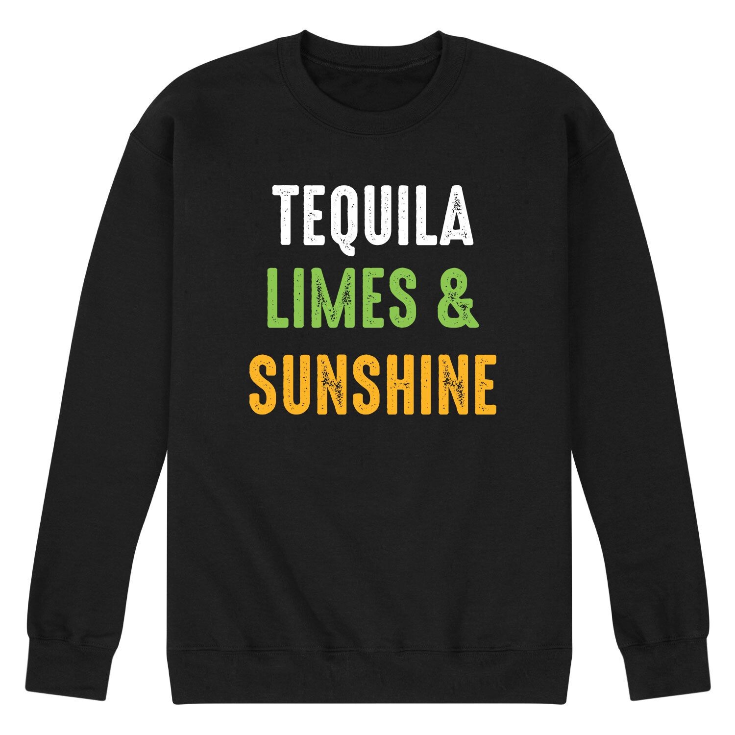 

Мужской свитшот Tequila Limes and Sunshine Licensed Character