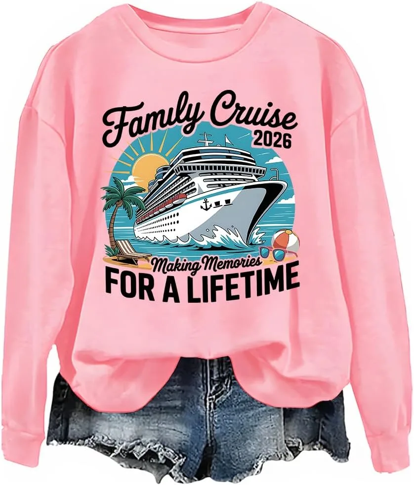 

Свитшот Family Cruise 2026 woati