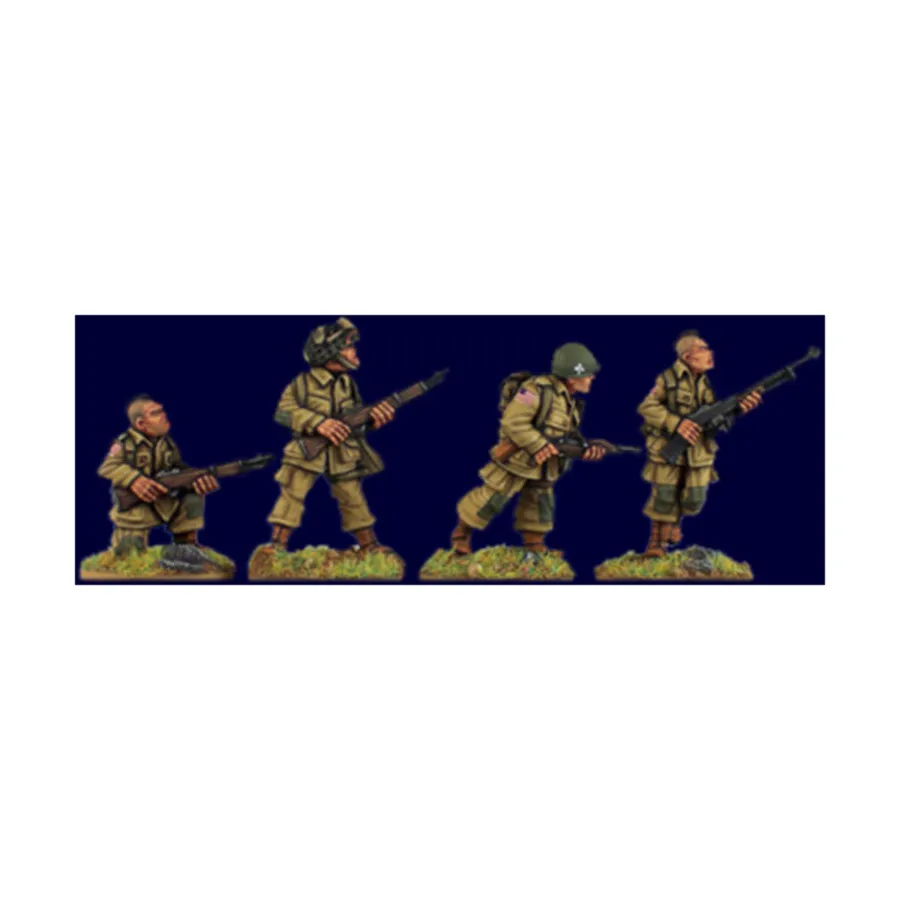 

Воздушно-десантные следопыты США, WWII Miniatures - US Forces (28mm) (Artizan Designs)