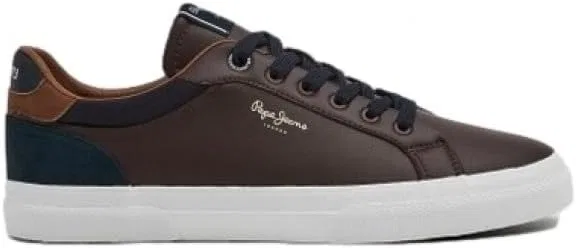 Кроссовки Pepe Jeans Kenton Court Trainers, Brown