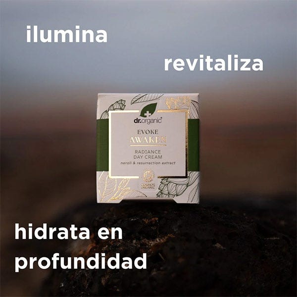 Сыворотка Dr. Organic — Осветляющий дневной Evoke Awaken Radiance Day Cream, 50 мл — фото 2