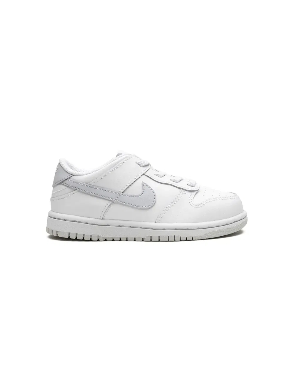 Низкие кроссовки Dunk "Pure Platinum" Nike Kids, белый — фото 2