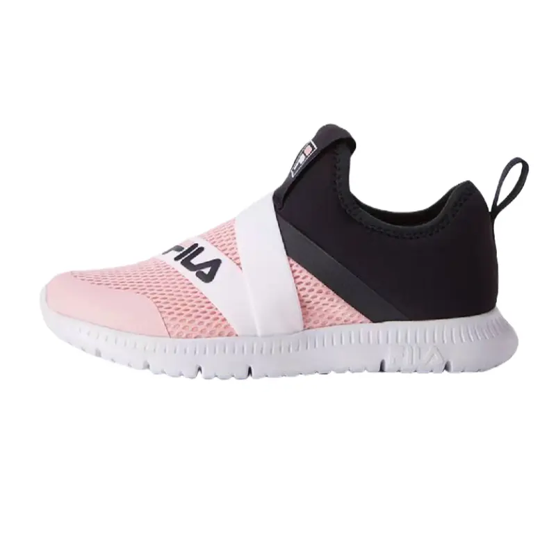 

FILA KIDS Антиударные дышащие низкие детские тренировочные кроссовки black pink kids