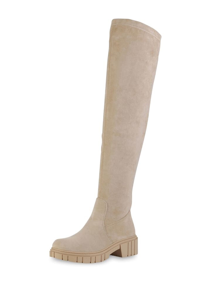 

Сапоги VAN HILL Overknees Aria, бежевый