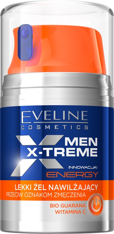 

Увлажняющий крем Men X-Treme Energy с легкой текстурой Eveline Cosmetics, 50 мл