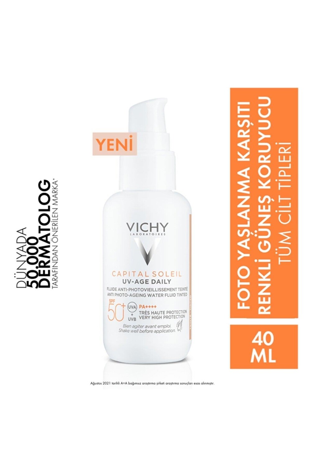 

Vichy Capital Soleil UV Age Daily SPF50 Water Fluid 40 мл