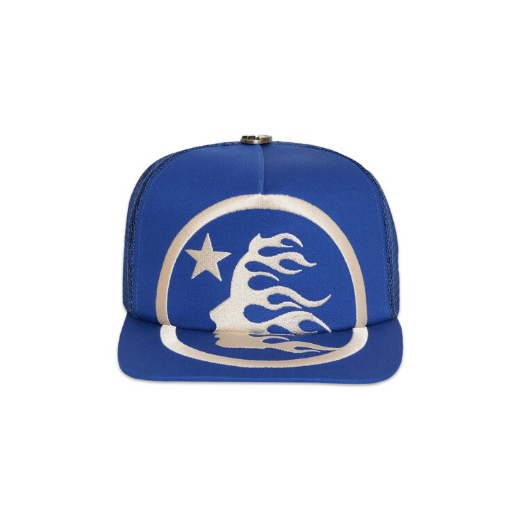 

Бейсболка Hellstar Big Logo Trucker Snapback Hat, синий