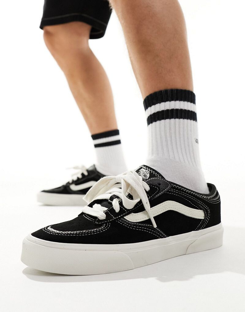 Vans - Rowley Classic - Черно-белые кроссовки