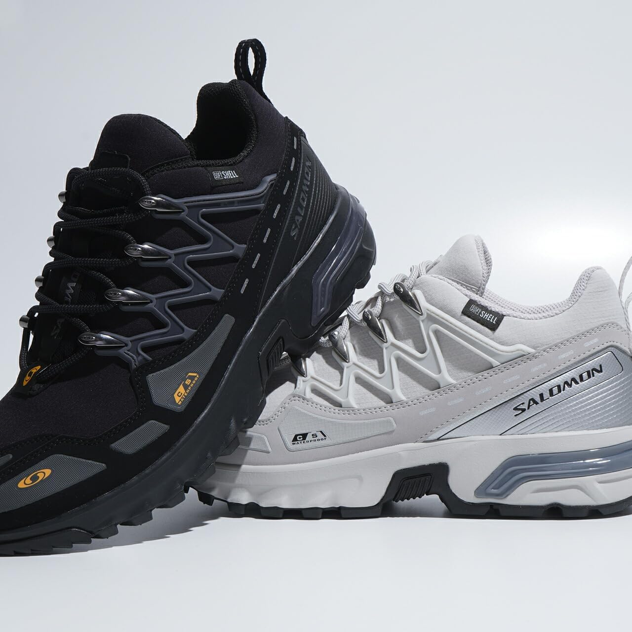 Кроссовки Salomon ACS + CSWP Unisex Shoes, Black/Magnet/Golden Yellow — фото 2