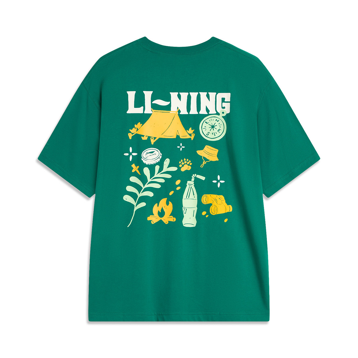 

LINING Футболка мужская Stone Green