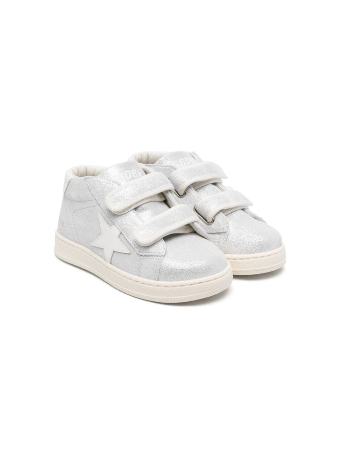 

Golden Goose Kids кроссовки June, серебристый
