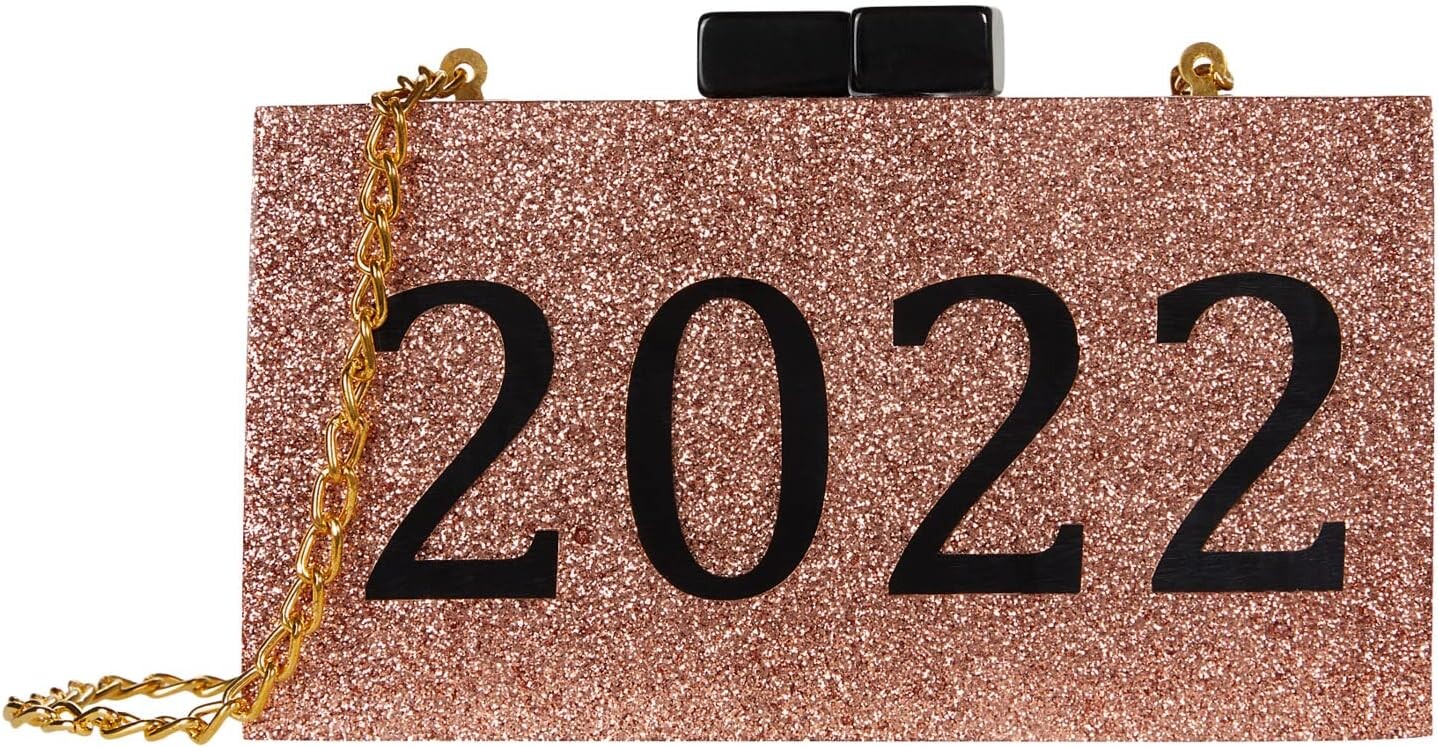 

Сумка кросс-боди LULU 2022 Acrylic Box w/ Chain Crossbody, цвет Rose Gold