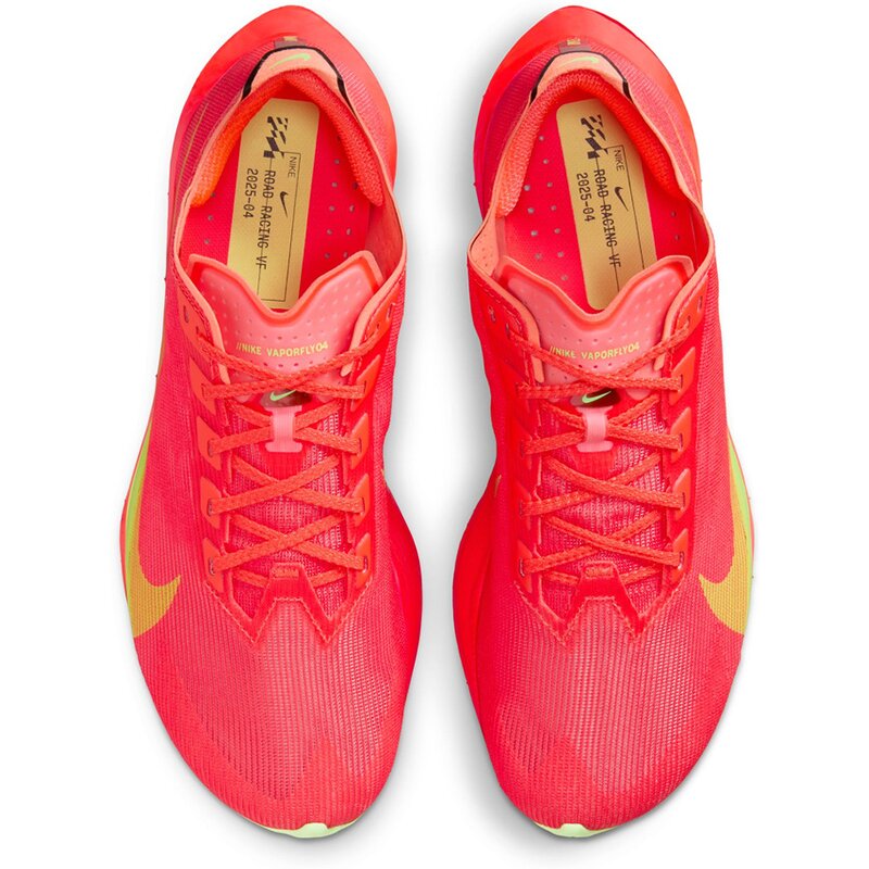 Теннисные туфли для улицы с Zoomx Vaporfly Next% 4 Nike, цвет bright crimson/lime blast-mint foam — фото 3