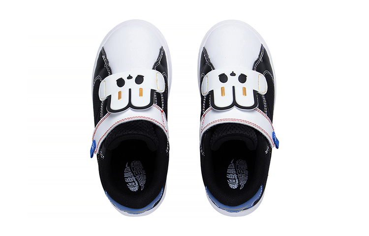 Спортивная коллекция Life Низкие детские скейтбординговые кроссовки Black White Kids' LINING YOUNG, Черный/Белый стандарт — фото 4