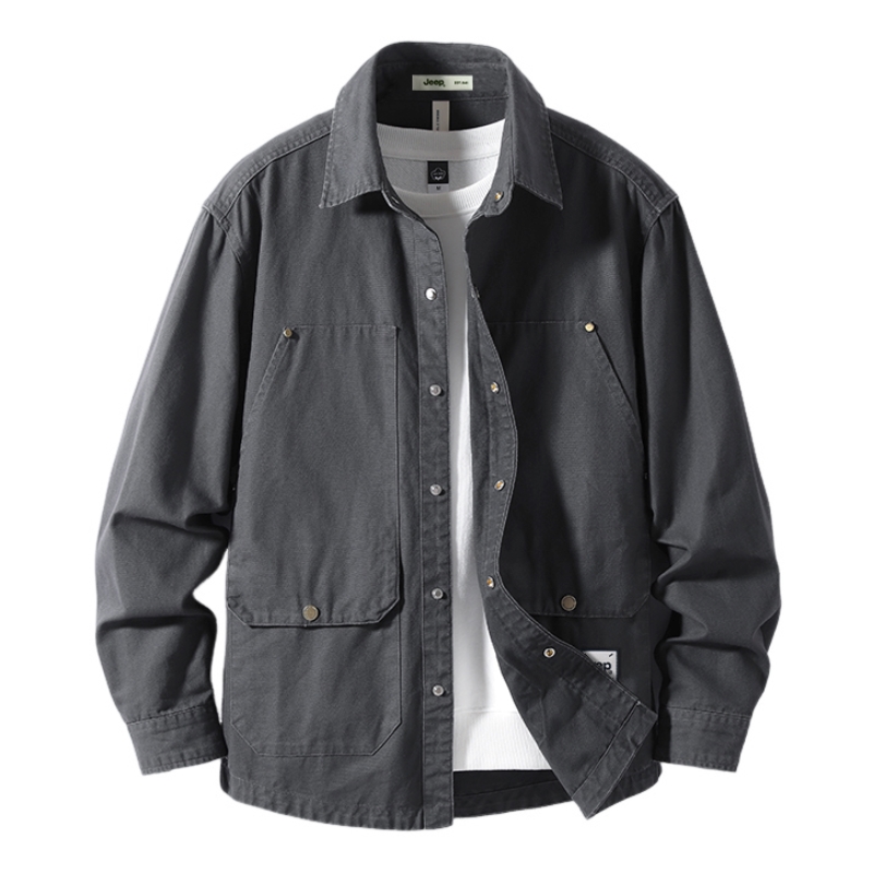 

Футболка City Casual Collection Unisex Jeep, темно-серый