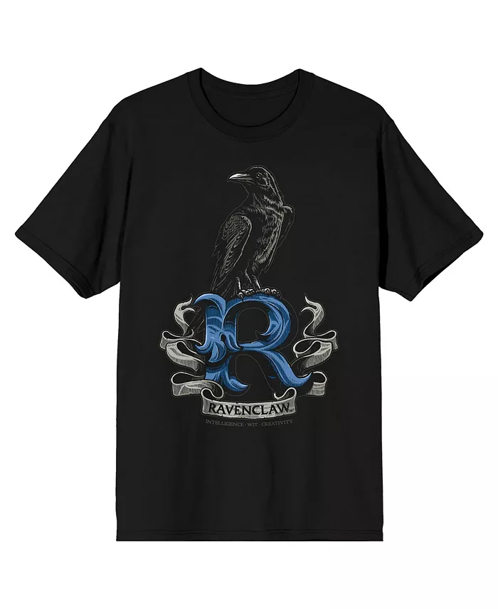 

Футболка Big & Tall Ravenclaw Raven Black - 4XL Harry Potter, черный