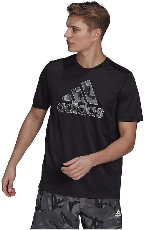 

Футболка Adidas ECQ96 Essentials Single Jersey Big Logo с коротким рукавом, черный