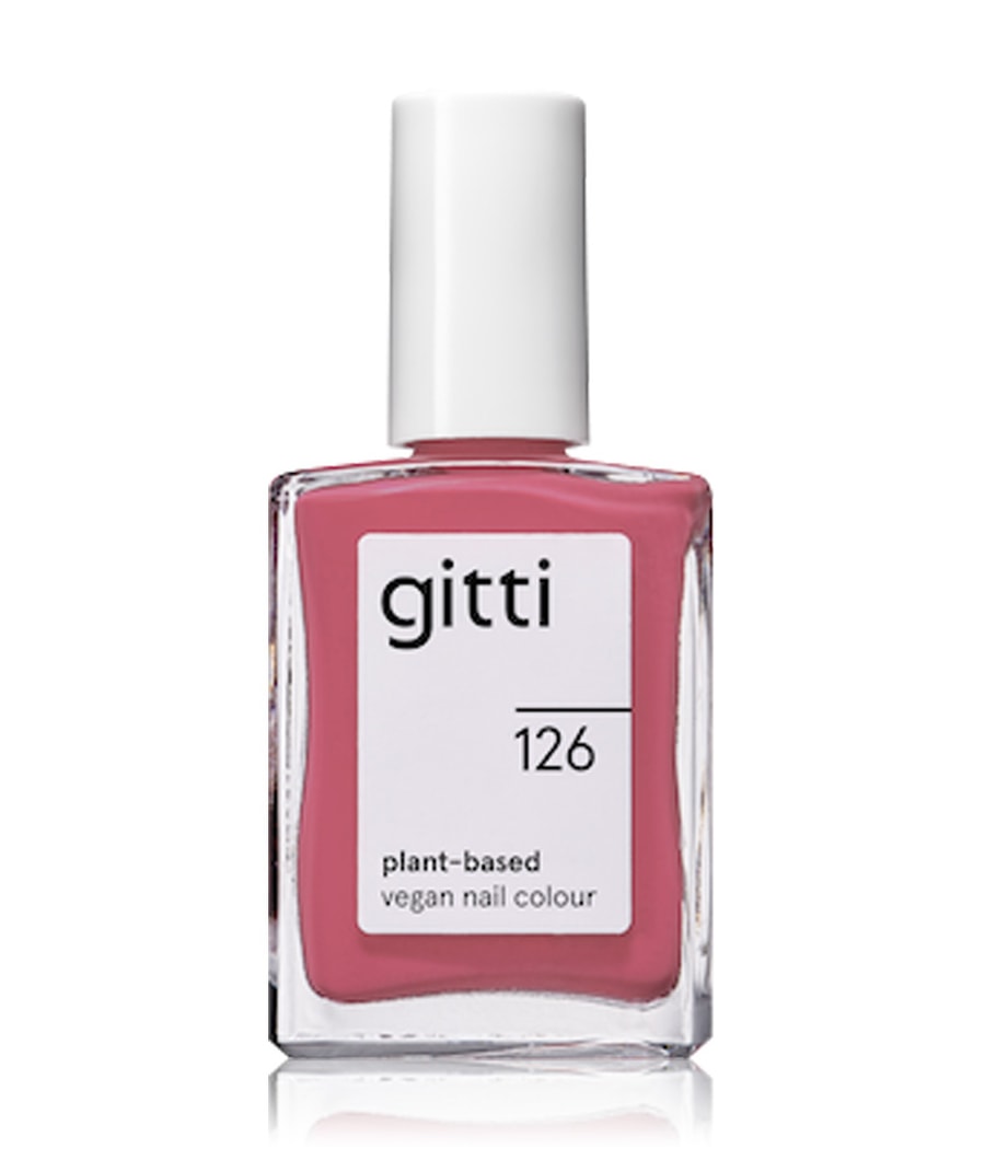 

Лак для ногтей gitti no. 126, Pastellrot, 15 ml