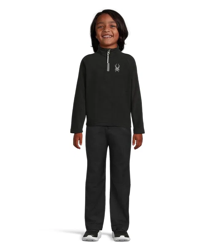 Флисовая куртка Speed Fleece 1/2 Zip Spyder Kids, Black — фото 4