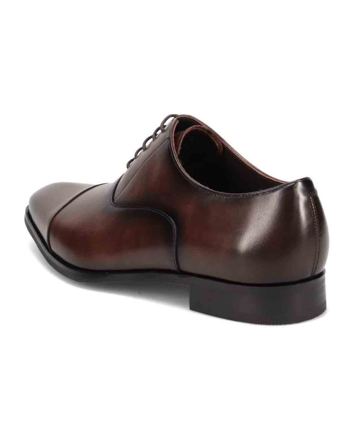 Деловые туфли в стиле Мадрас для восстановления сил. Madras, Dark Brown — фото 3