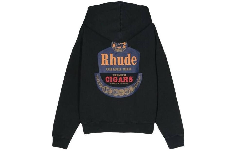 

Толстовка мужская черная Rhude, черный