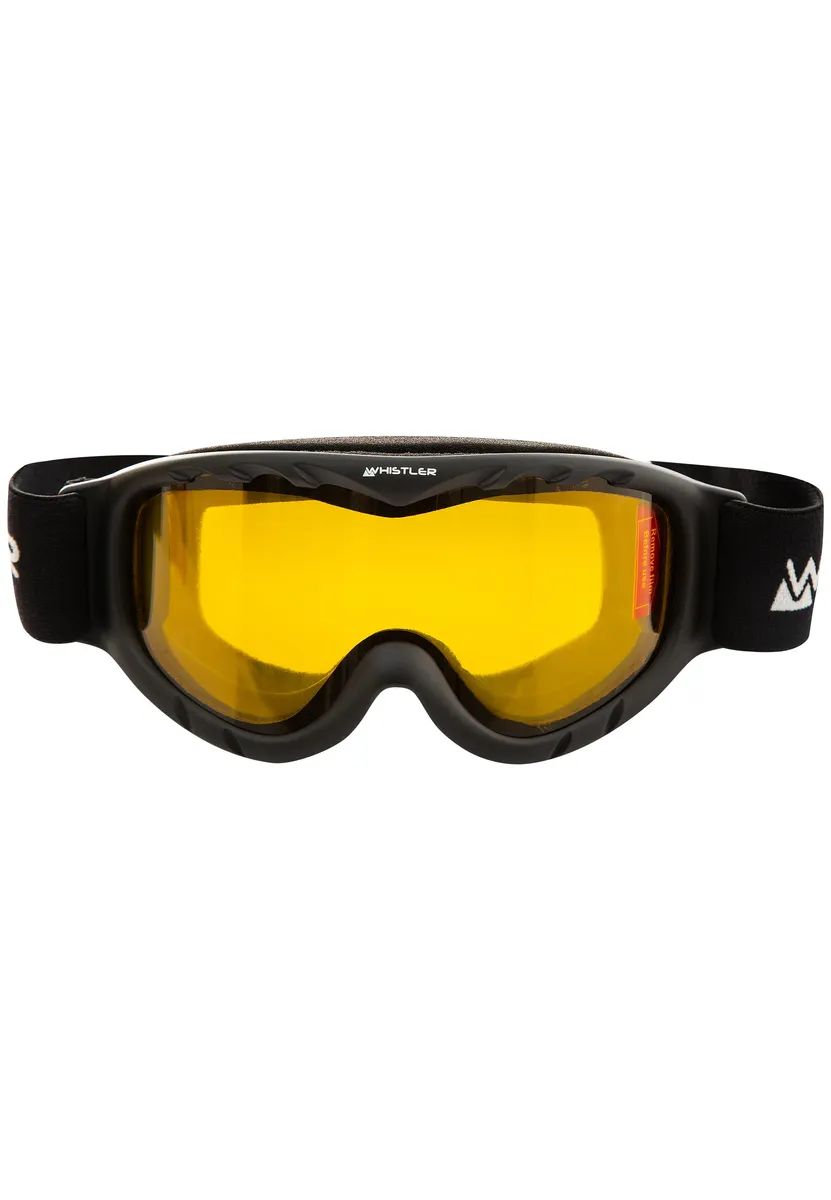 

Лыжные очки WHISTLER "WS300 Jr. Ski Goggle", с противозапотевающим покрытием, черный