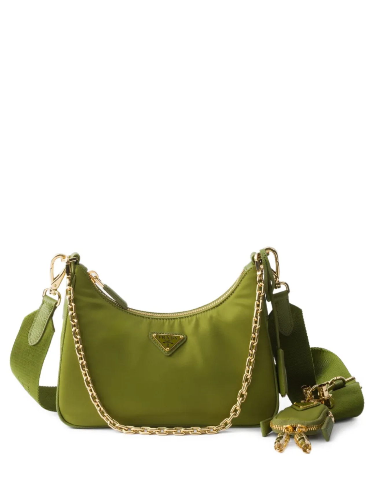 

Сумка через плечо Prada Re-Edition 2005, зеленый