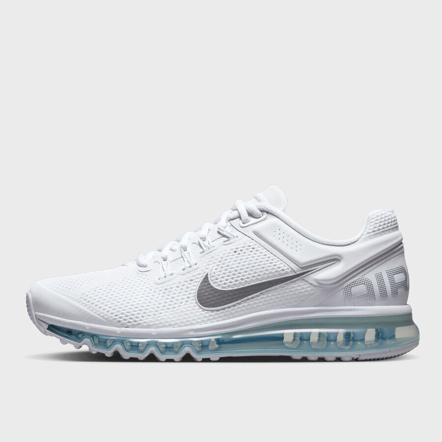 

Кроссовки Air Max 2013 NIKE, цвет white/ metallic silver-black