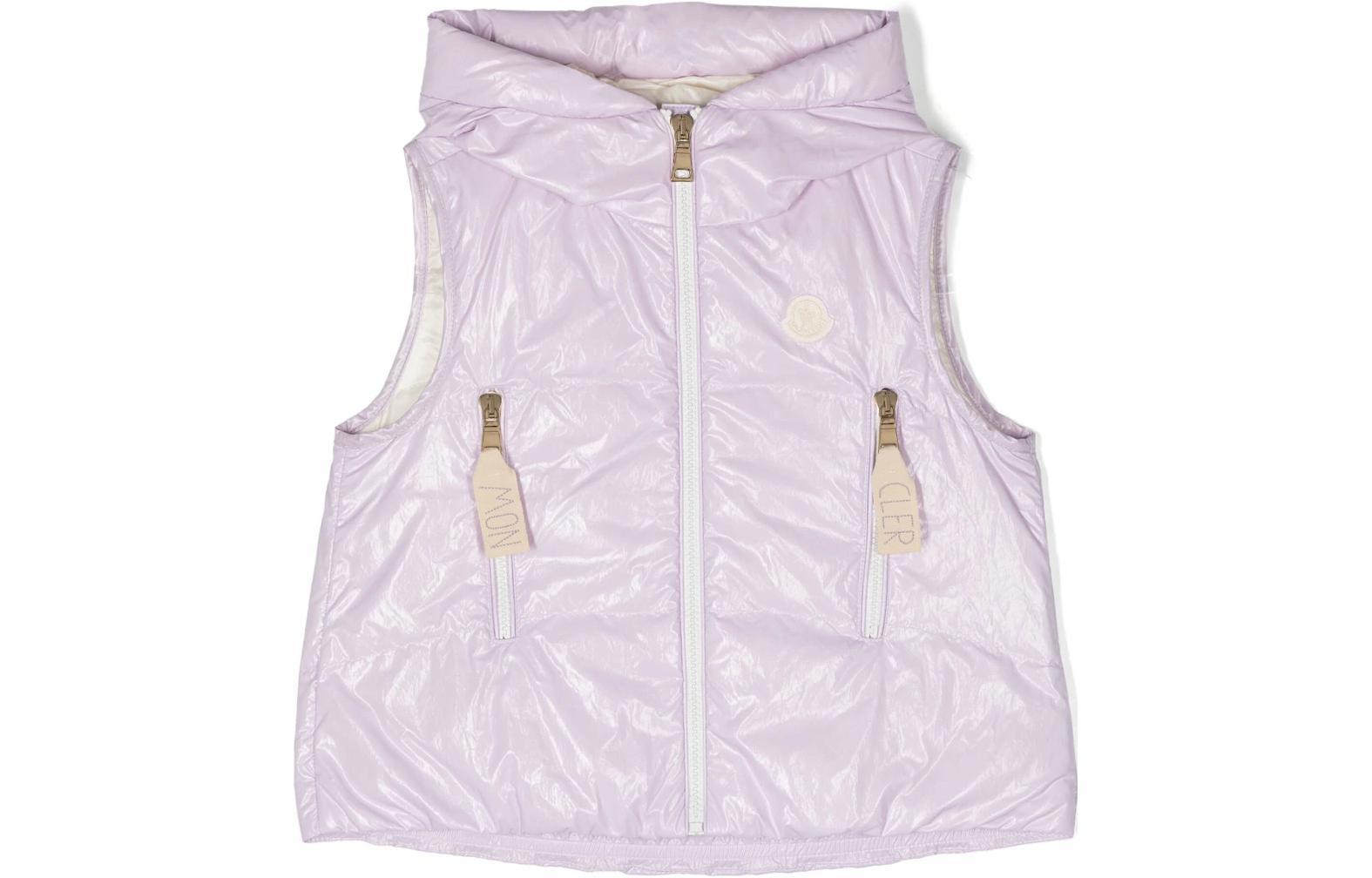

Детский жилет Moncler, светло-фиолетовый