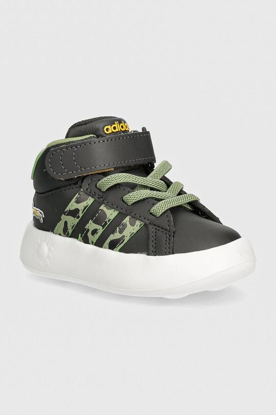 

Детские кроссовки GRAND COURT Mid LionKing adidas, черный