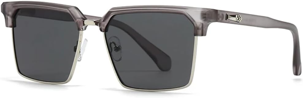 

Солнцезащитные очки с защитой UV400 | Компактная легкая оправа, градиентные линзы | Для женщин и мужчин, для занятий спортом на открытом воздухе и вождения DSVIGF, Gray