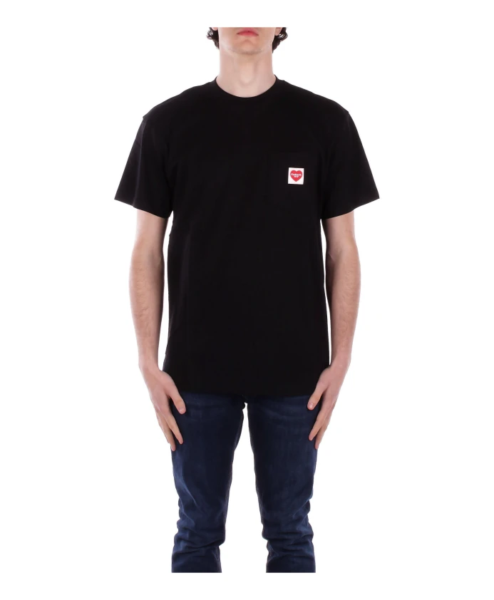 

Черная футболка с логотипом, изготовленная из органического хлопка. Carhartt Wip, черный