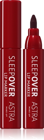 

Фломастер для губ Astra Make-up SLEEPOVER LIP MARKER, 0001 POWER NAP 3 ml