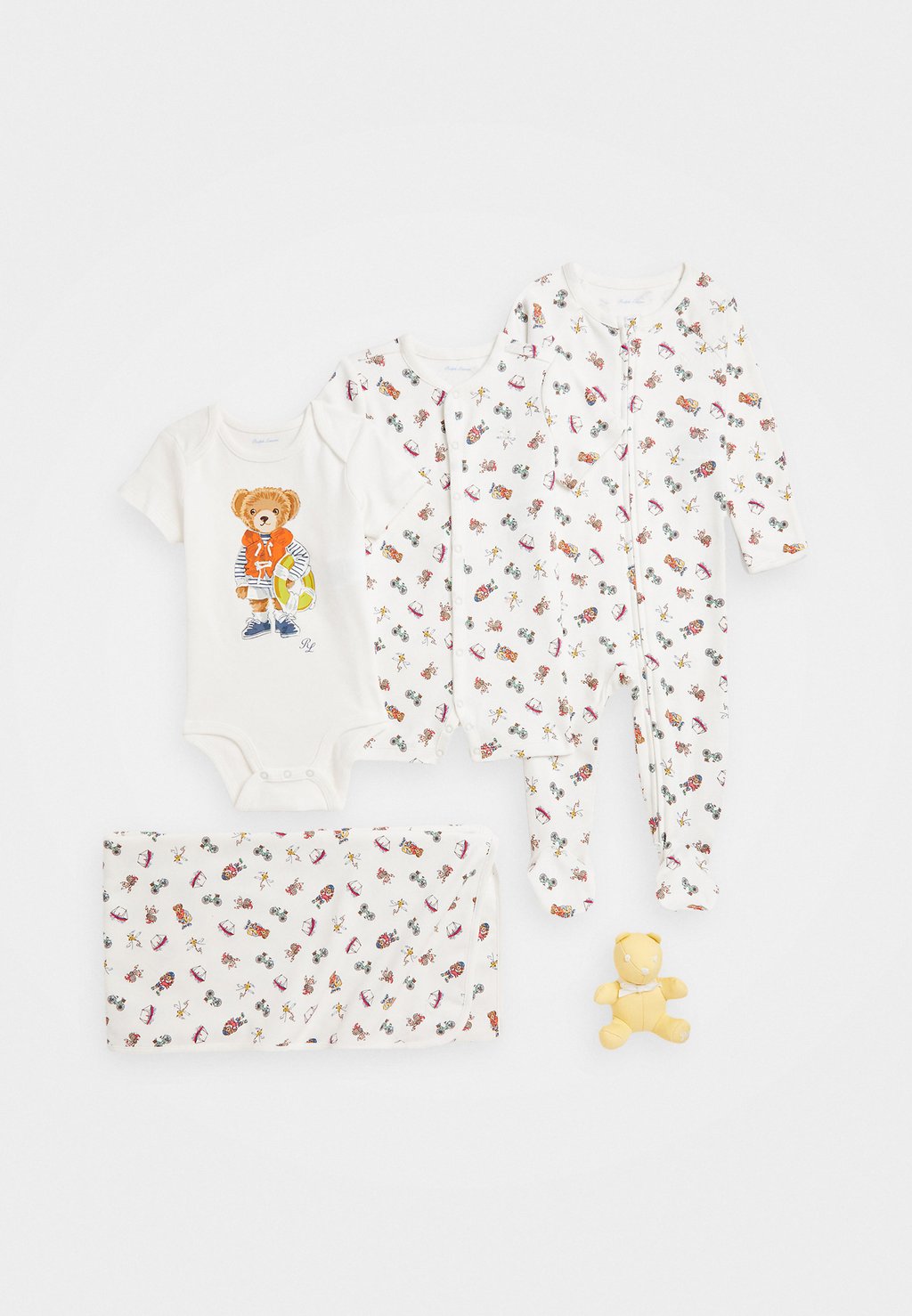 

Комбинезон POLO BEAR COTTON 5-PIECE GIFT SET Polo Ralph Lauren, белый