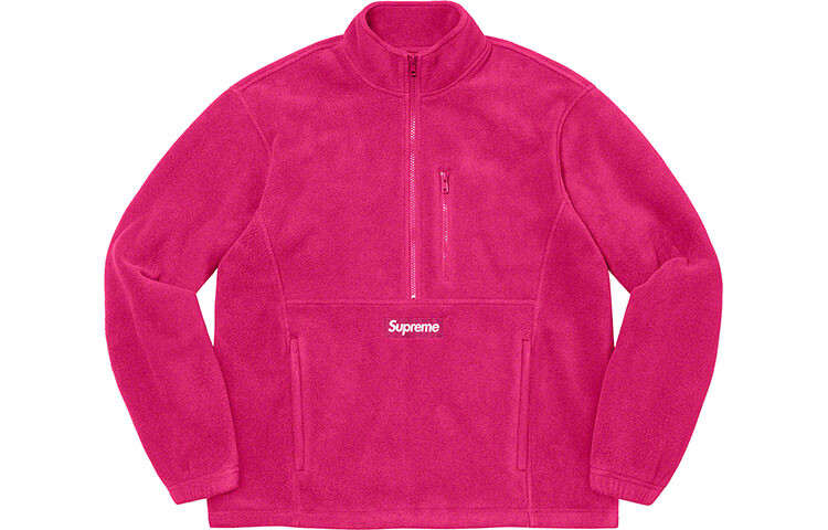 

Толстовка Supreme Polartec Half Zip, зеленый