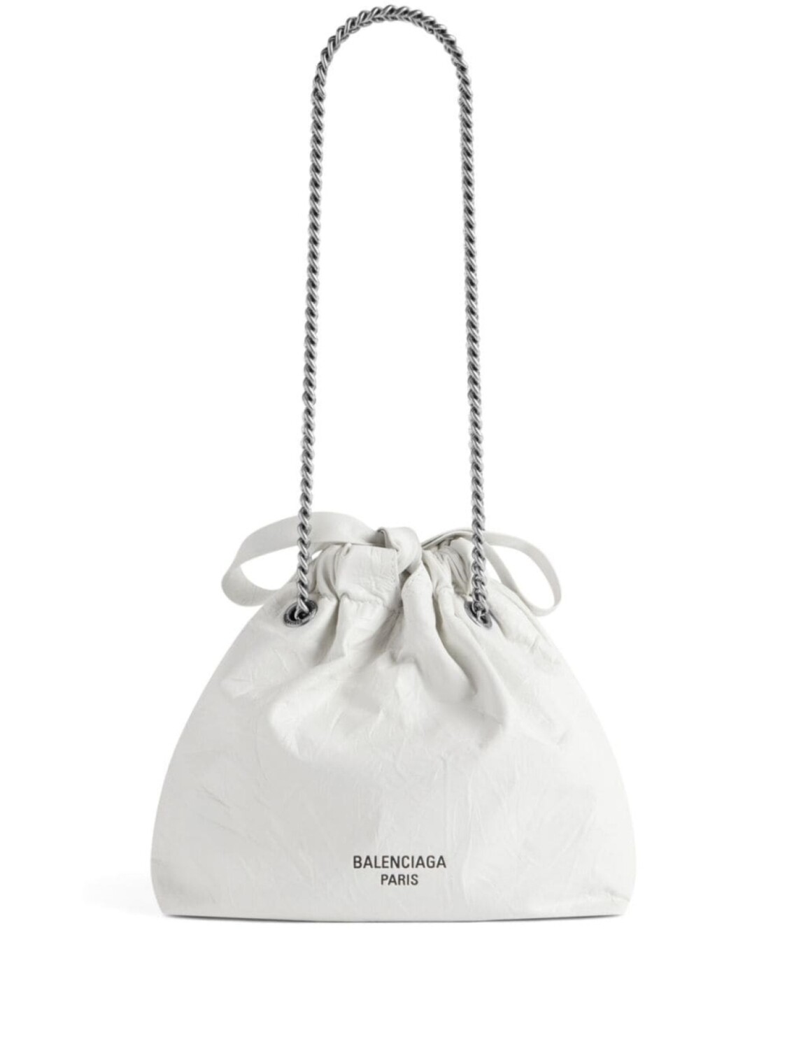 

Маленькая сумка-тоут Balenciaga Crush, белый