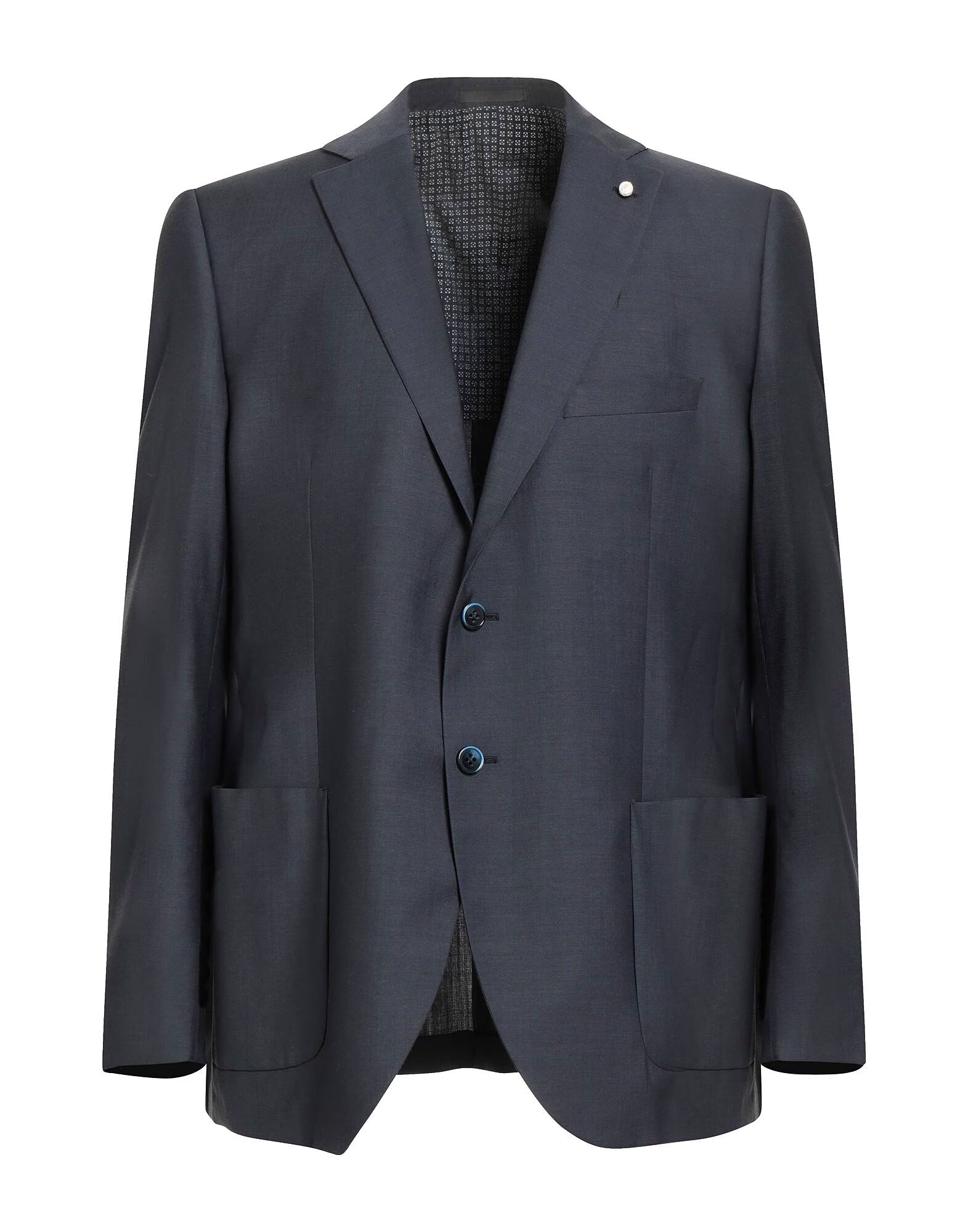 

Блейзер Luigi Bianchi Mantova, темно-синий