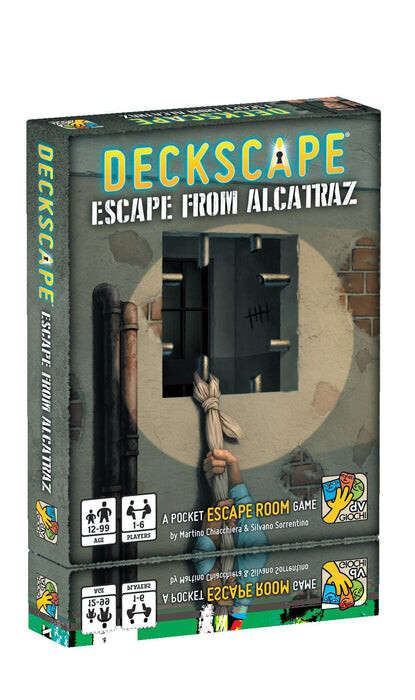 

Настольная игра DV GIOCHI Deckscape: Escape from Alcatraz