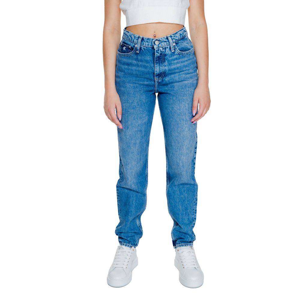 

Синие хлопковые джинсы и брюки Calvin Klein Jeans