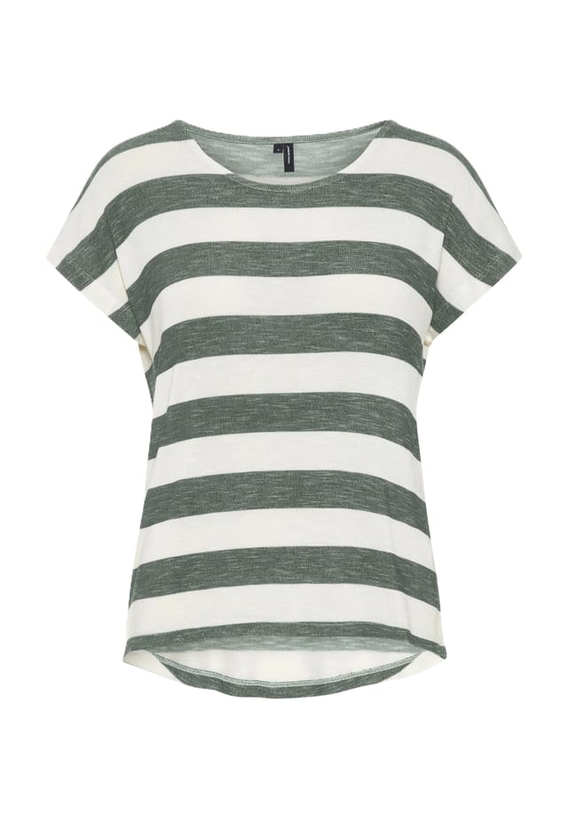 

Футболка с круглым вырезом и полосками Vero Moda, цвет 224196001 laurel